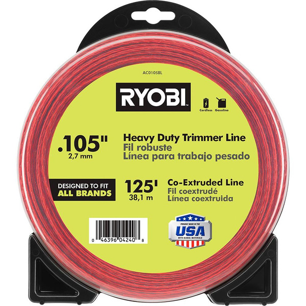 Ryobi 0.105 In. Premium Spiral Bulk Line
