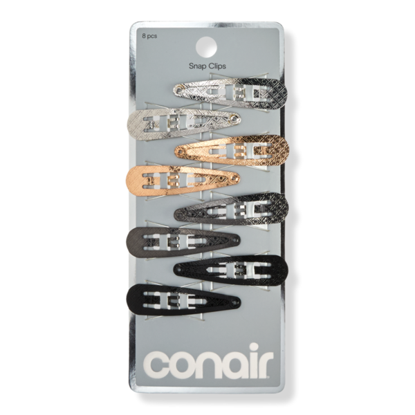 Conair Accessories Metal Snap Clips