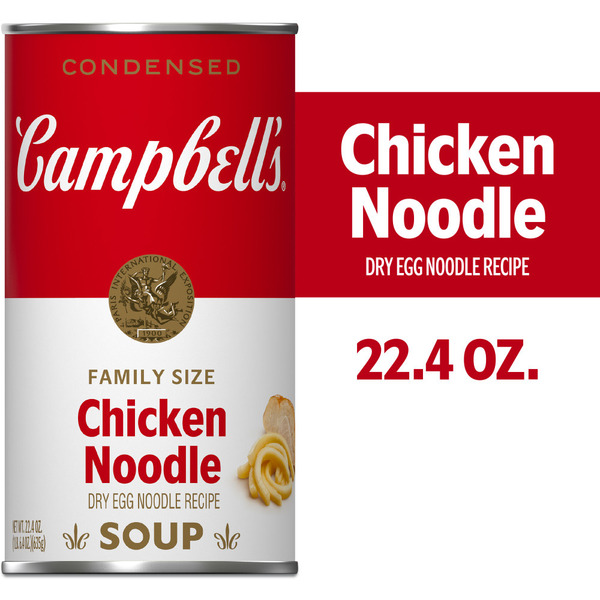 Campbell's Chicken Noodle Soup Dry Egg Noodle Recipe