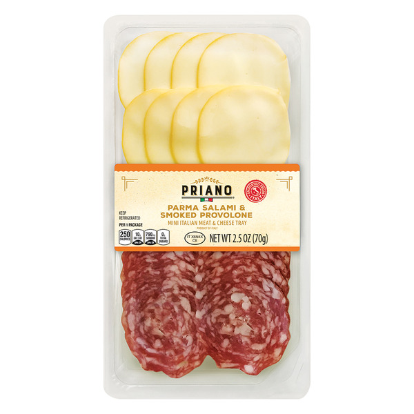 Priano Parma Salami and Smoked Provolne Tray
