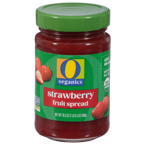 O Organics Fruit Spread, Strawberry