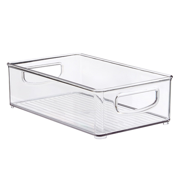 iDesign Clear Kitchen Organizer Bin