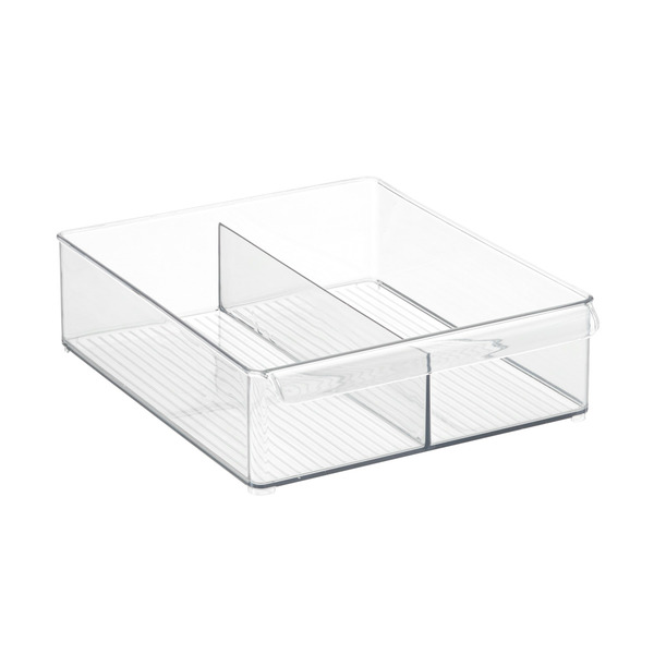iDesign 4" Clear Fridge & Freeze Binz! Refrigerator Organization Container