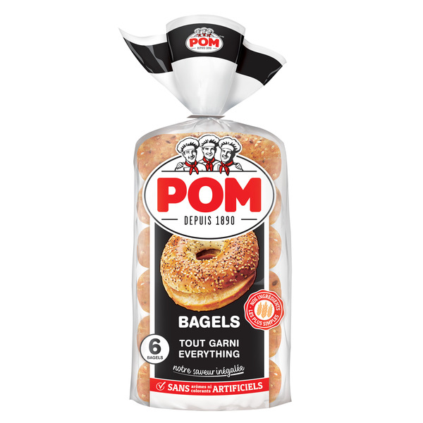 POM Tout Garni Everything Bagel Same-Day Delivery | Adonis