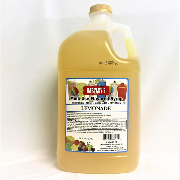 Hartley's - Lemonade Syrup - gallon
