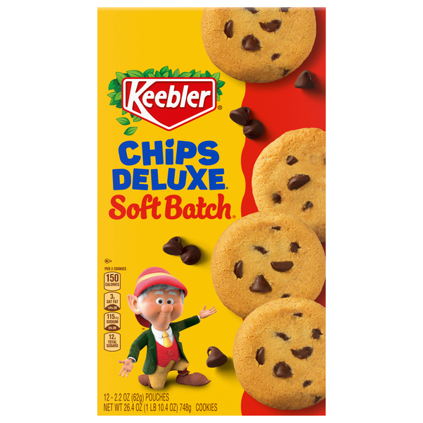 Keebler - Soft Batch Chocolate Chip Cookies - 2 Oz