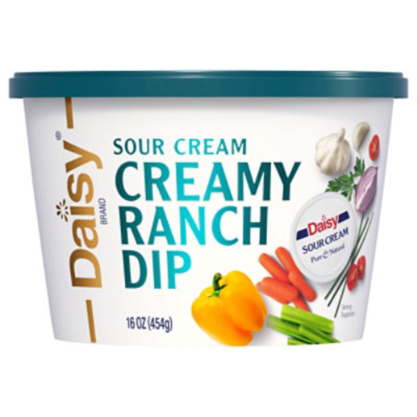 Daisy Dip, Creamy Ranch, Sour Cream