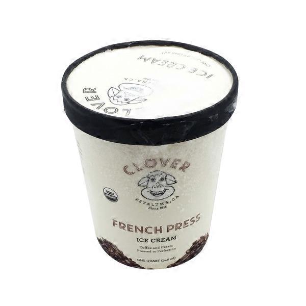 Clover French Press Ice Cream (32 oz) Instacart