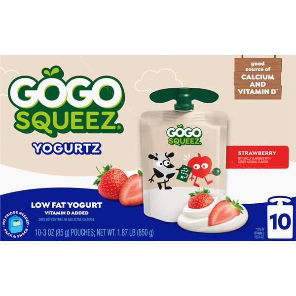 GoGo Squeez Yogurtz Straw Same-Day Delivery or Pickup | Publix
