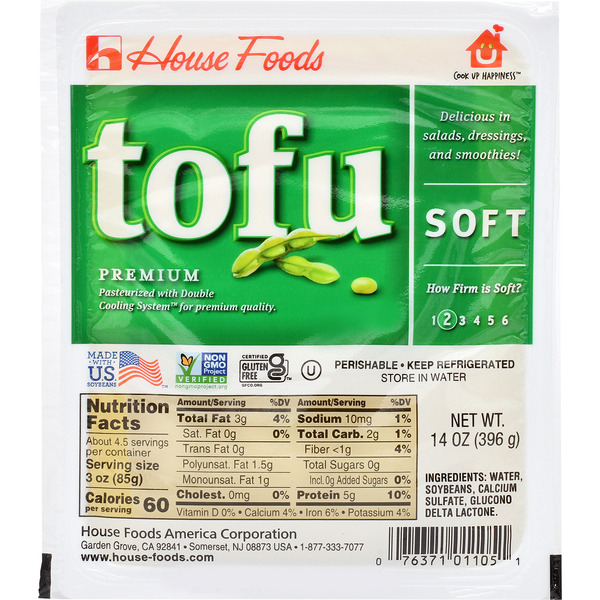 House Foods Tofu, Premium, Soft