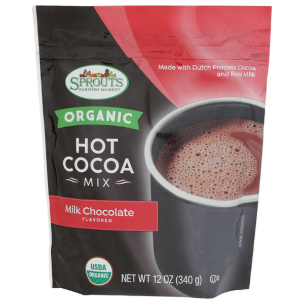 Sprouts Farmers Market Sprouts Organic Milk Chocolate Hot Cocoa Mix Pickup Instacart