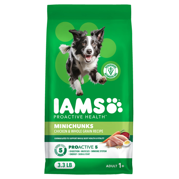 IAMS Proactive Health Adult Minichunks Dry Dog Food Chicken