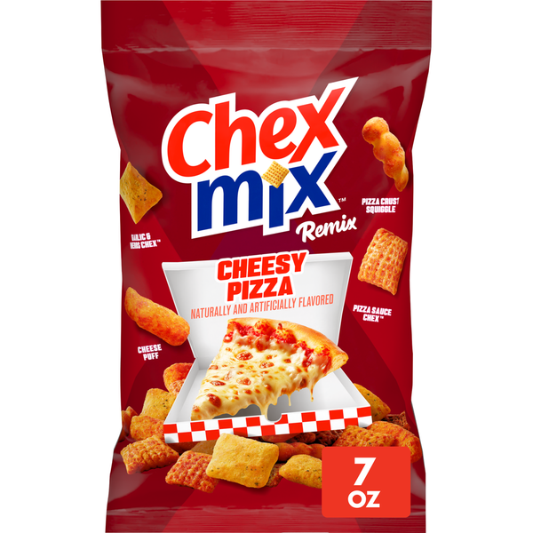 K*i様 NOVA REX AIN'T EASY BEEN CHEESYメロディ Chex Mix Remix Cheesy Pizza Flavored Snack Mix Same-Day Delivery
