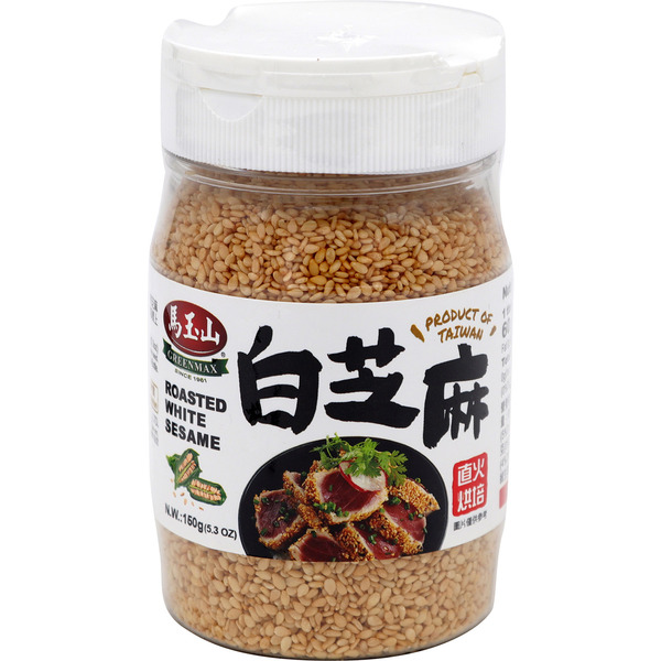 Greenmax Roasted White Sesame in Jar