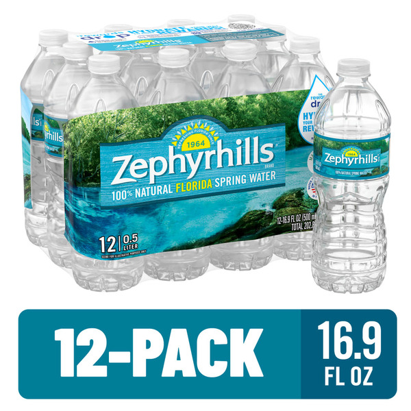 ZEPHYRHILLS Natural Florida Spring Water Same-Day Delivery or