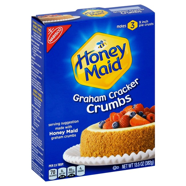 Honey Maid Graham Cracker Crumbs (13.5 oz) from Foodland Instacart