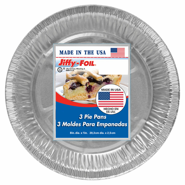 Jiffy-foil Pie Pans Count