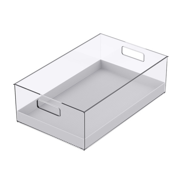 Everything Organizer Haircare Bin, 10 x 16 x 5 in - Clear