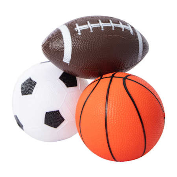 Flare 3 Piece Mini Sports Balls