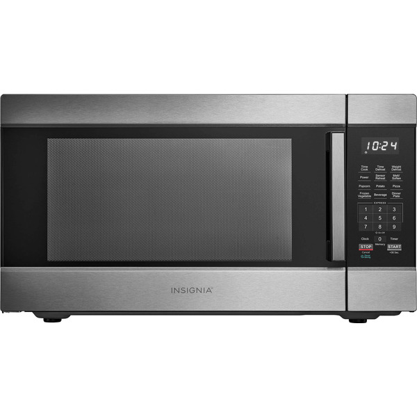 Insignia Countertop Microwave With Sensor Cooking & Inverter Technology - Stainless Steel
