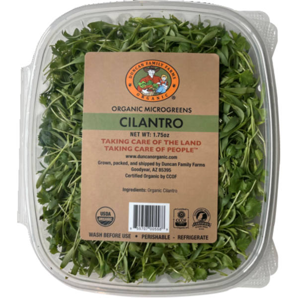 Duncan Family Farms Organic Cilantro Microgreens