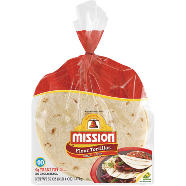 Mission - 6" Fajita Flour Tortilla - 40 ct Pack