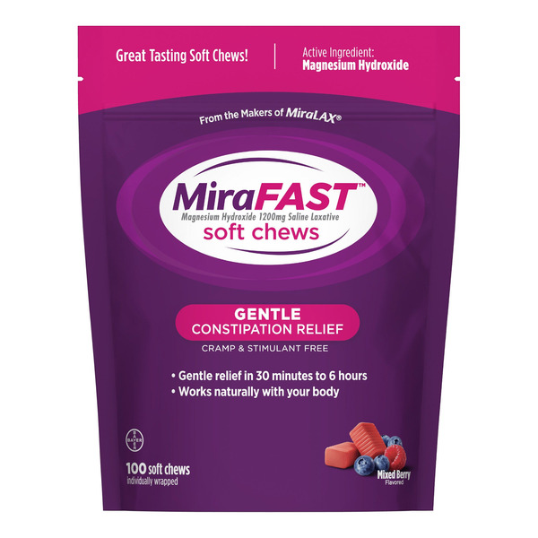 MiraFAST Soft Chews Pouch, 100 Soft Chews