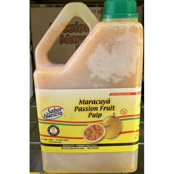 Sabor Nuestro - Passion Fruit Pulp, 64 oz, 6 Ct
