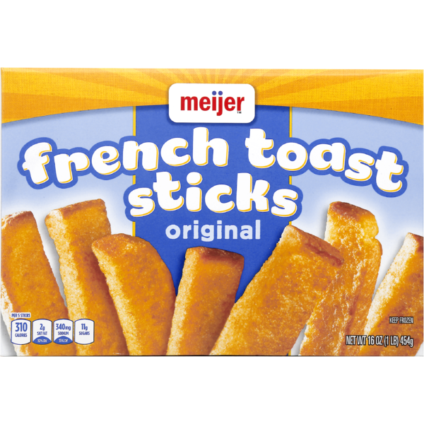 Meijer French Toast, Original, Sticks, Box (16 oz) Instacart
