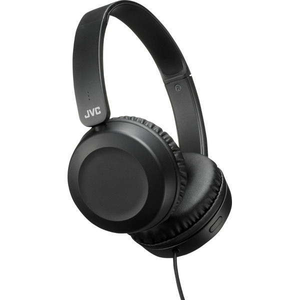 JVC Stereo Headphones, Powerful Sound, Carbon Black