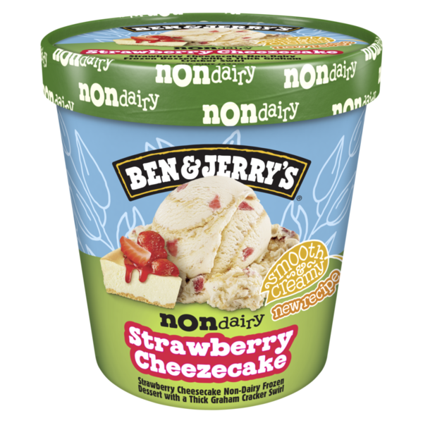 Ben & Jerry's Non-dairy Strawberry Cheezecake Frozen Dessert