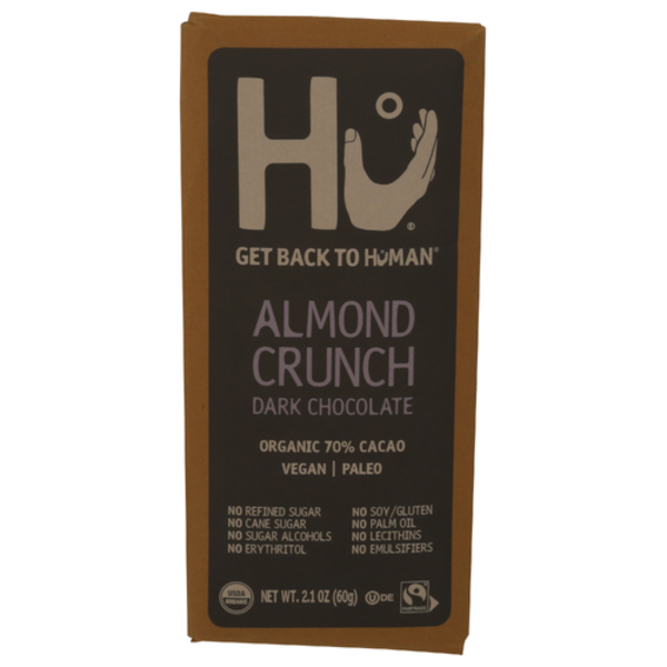 Hu Almond Crunch Organic Dark Chocolate Bar