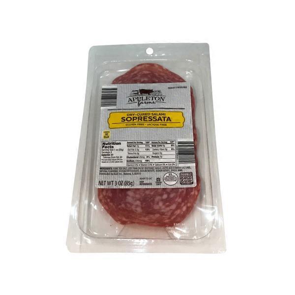 Appleton Farms Sliced Sopressata Deli Meat (3 oz) from ALDI Instacart