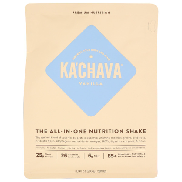 Ka'Chava Vanilla Flavored All-In-One Nutrition Shake Same-Day