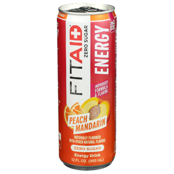 Life Aid Drinks FITAID Clean Energy Performance and Recovery - Peach Mandarin