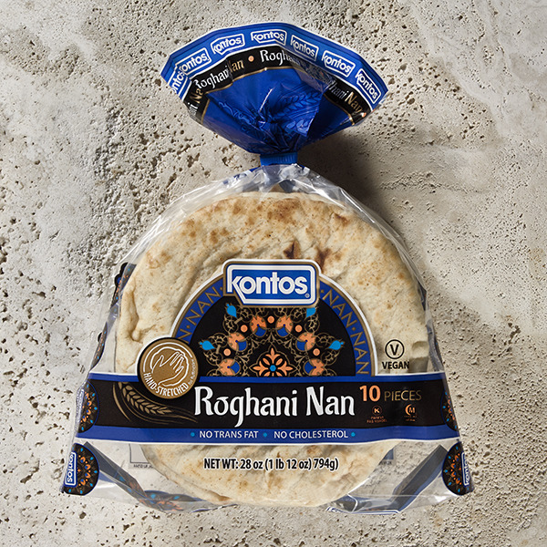 Kontos - Roghani Nan Flatbread - 12/10ct