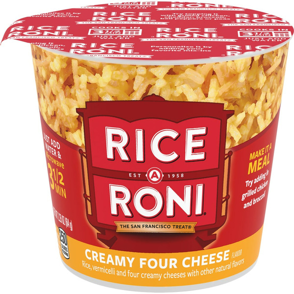 Kroger Rice Roni Kroger Rice-A-Roni Rice, Creamy Four Cheese Flavor Same-Day Delivery or ...