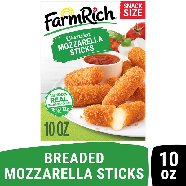 Farm Rich Breaded Mozzarella Sticks (283 g) Instacart