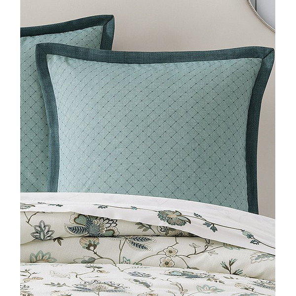 J. Queen New York Blossom View Diamond Embroidered Euro Sham