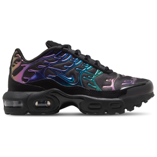 Nike Boys' Preschool Air Max Plus, Size 12 - Black/Multi