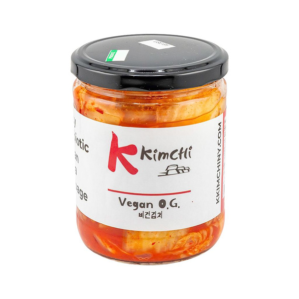 K Kimchi Spicy Probiotic Vegan Napa Cabbage Same-Day Delivery
