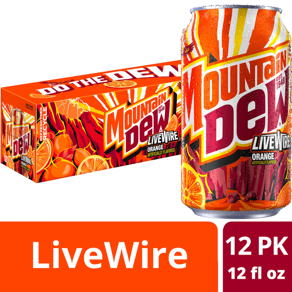 【Duru様用】DEW-SCENTED / Inwards Mountain Dew Original Citrus Soda Pop, 24 Pack of 12 fl oz Cans