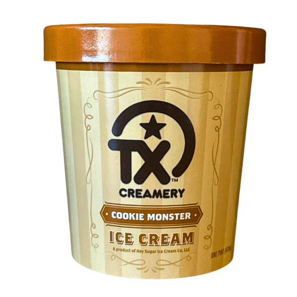TX Creamery Cookie Monster Ice Cream Same-Day Delivery | Brookshire's