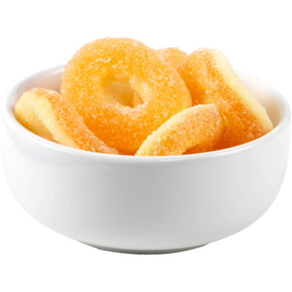 Nutty & Fruity Peach Gummy Rings