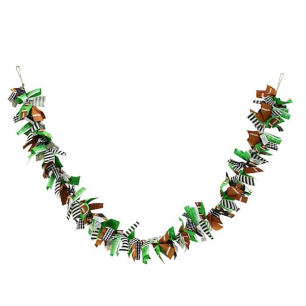 Celebrate It Football Fabric Garland