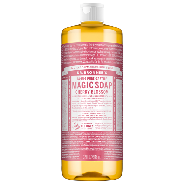 Dr. Bronner's 18 in 1 Pure-Castile Cherry Blossom Magic Soap