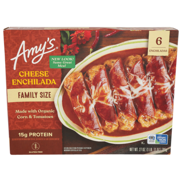 Amy's Organic Cheese Enchilada Family Size Entree