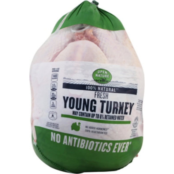 Open Nature Turkey, Fresh Young, Whole