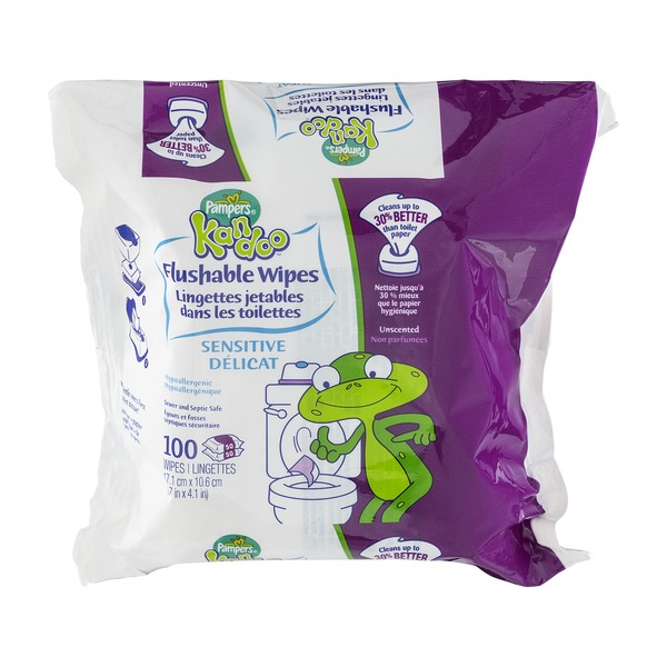 Pampers Kandoo Sensitive Wipes 100 ct