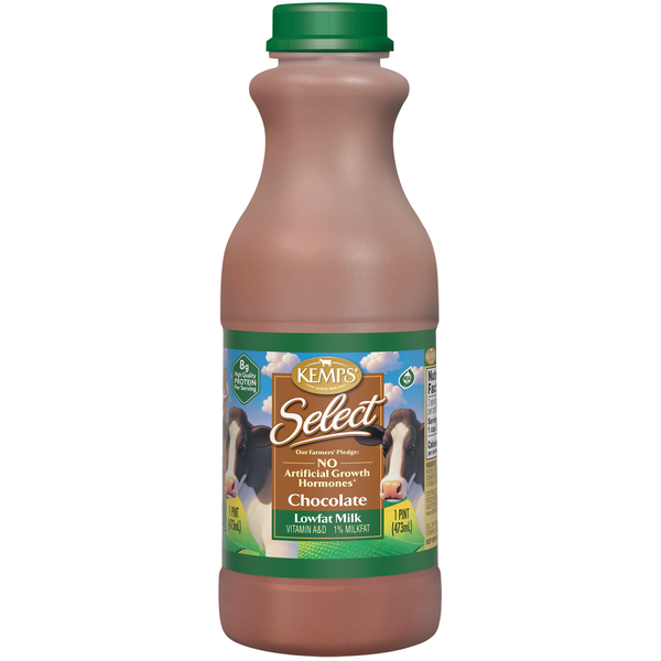 MILKSLIME Kemps Lowfat Select Chocolate Milk Same-Day Delivery or Pickup